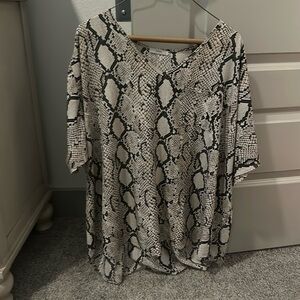 Snake Skin Blouse
